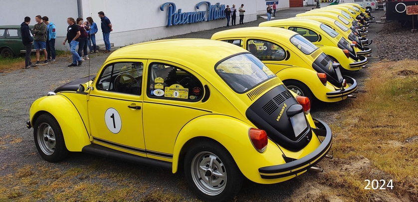 In Reihe geparkte GSR, 2024